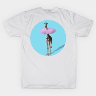 giraffe in the cloud T-Shirt